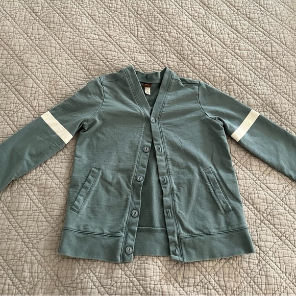 Like new Tea Collection cardigan. Size 8. Wore once or twice. - Picture 2 of 3